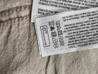Pantalón vaquero hombre beige