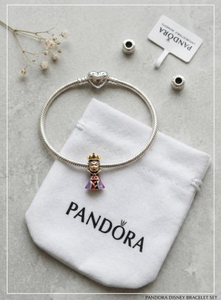 Pulsera Pandora Corazón Plata