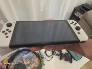 Nintendo Switch OLED Blanca + Juegos