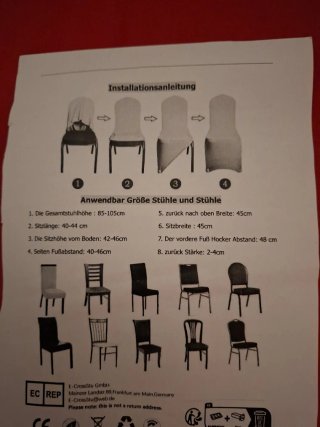 Funda para silla de eventos E-CrossStu