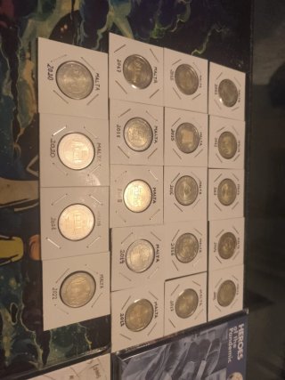 Monedas 2 euros conmemorativas Malta