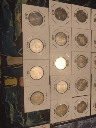 Monedas 2 euros conmemorativas Malta