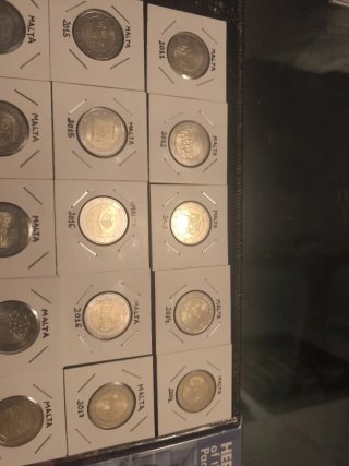 Monedas 2 euros conmemorativas Malta