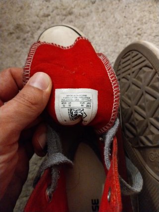 Zapatillas Converse All Star Rojas