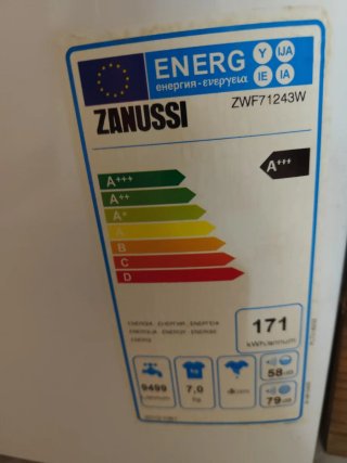 Lavadora Zanussi 7kg