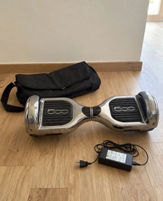Hoverboard Fiat 500 con borsa e caricatore