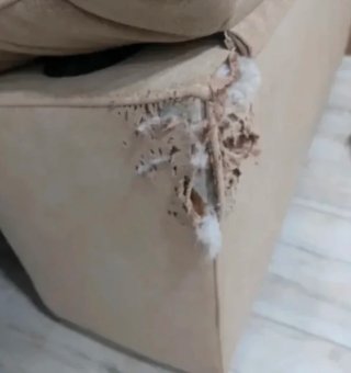Sofá Eléctrico Beige Tela
