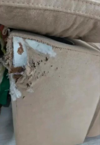 Sofá Eléctrico Beige Tela