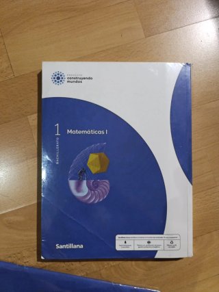 Libro Matemáticas I Bachillerato Santillana