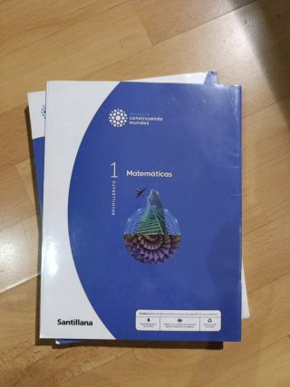 Libro Matemáticas I Bachillerato Santillana