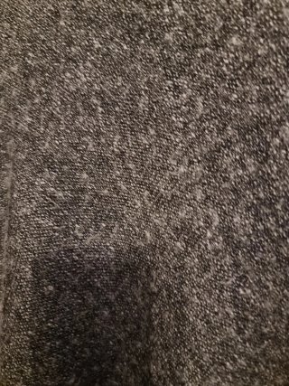 Poncho Zara Grigio Taglia Unica