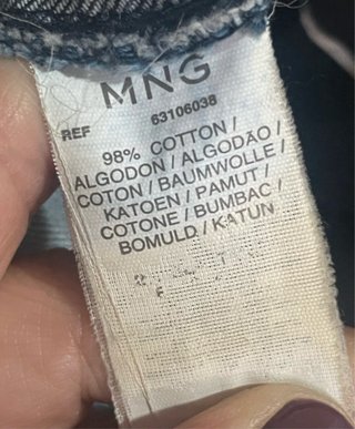 Chaqueta Vaquera Mango Talla M