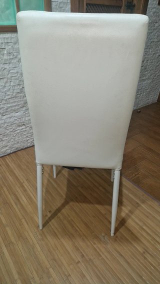 Juego de 4 Sillas Cocina Blancas