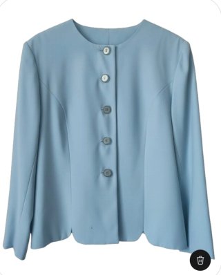 Conjunto fiesta azul mujer