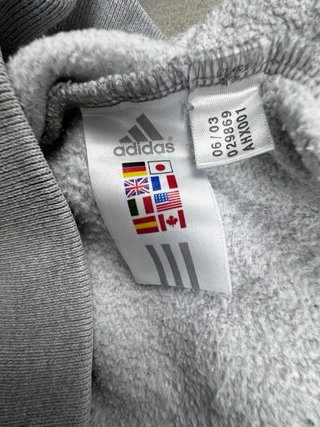 Sudadera Adidas Gris con Logo Retro 1949