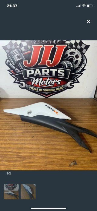Carenado Honda CBR 125R Blanco/Negro