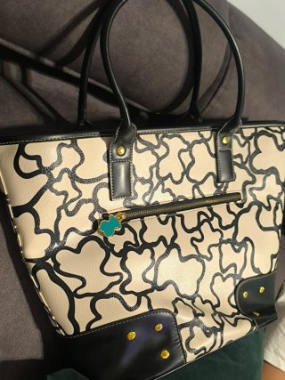 Bolso Tous Beige y Negro