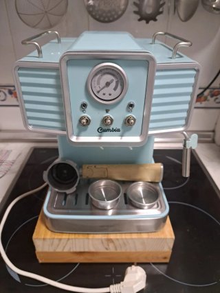 Cafetera Cecotec Vintage Cumbia Azul