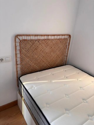 Cabecero de cama de mimbre 90cm