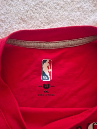 Camiseta Chicago Bulls Hombre Roja
