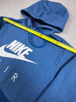 Sudadera Nike Air Azul y Blanca