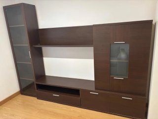 Mueble de salón modular madera