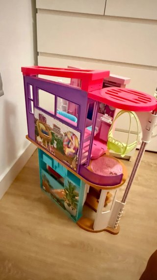 Casa Barbie con accesorios