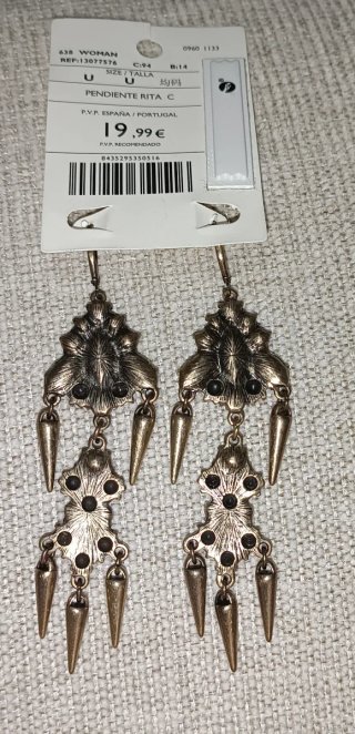 Pendientes Mango nuevos con etiqueta