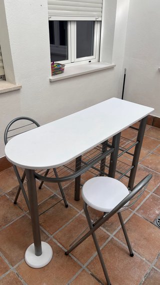 Mesa Cocina + 2 Taburetes