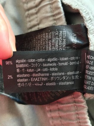 Pantalón Zara juvenil gris