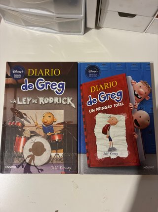 2 libros del diario de greg