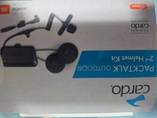 Cardo Packtalk Outdoor 2nd Helmet Kit