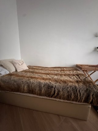Cama canapé 105 con colchón viscoelastico incluido