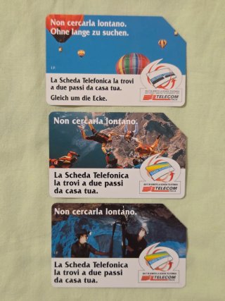 Non Cercarla Lontano - Serie 10 Schede Telefoniche