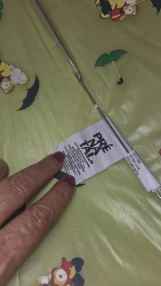 Paraguas infantil Prenatal transparente