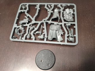 Lord Imperante Stormcast en matriz Warhammer