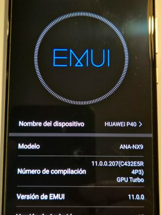 Huawei P40 Dorado