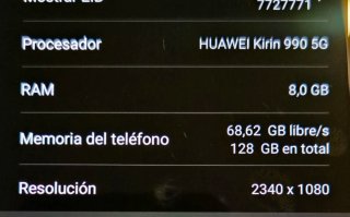 Huawei P40 Dorado