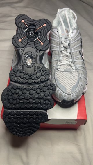 Nike Shox TL nuove donna rosa bianco