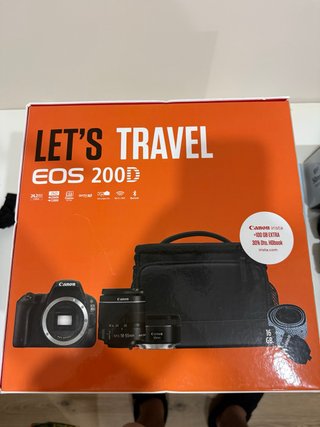 CANON EOS 200D + KIT COMPLETO