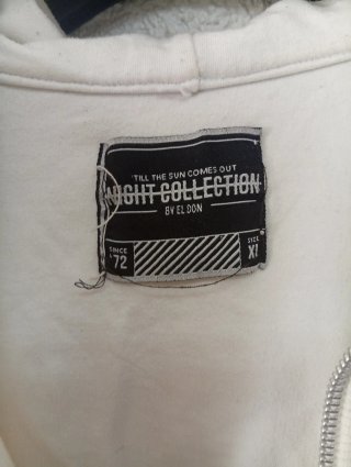 Sudadera Beige Capucha Night Collection M