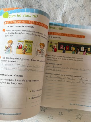 Elements del fet religiós 2n.Primària - Fent Camí