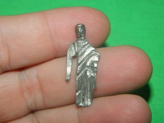 Dios Protector exvoto idolo de plata ibero romano