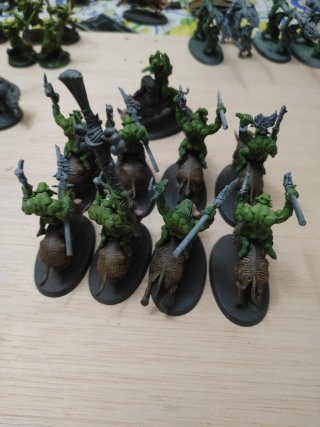 Warhammer Age of Sigmar Orcos Montados