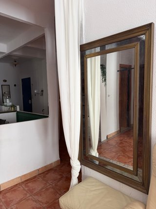 Espejo grande cobre y cristal