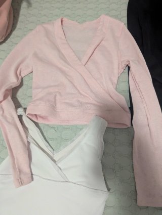 Ropa de Ballet/Danza Rosa y Blanca