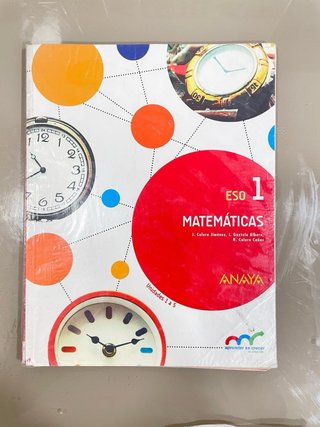 Libros mates 1 eso