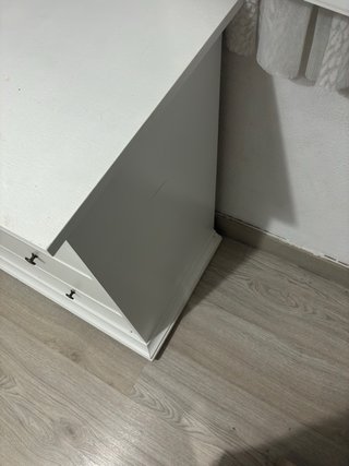 Mueble 4 cajones blanco madera