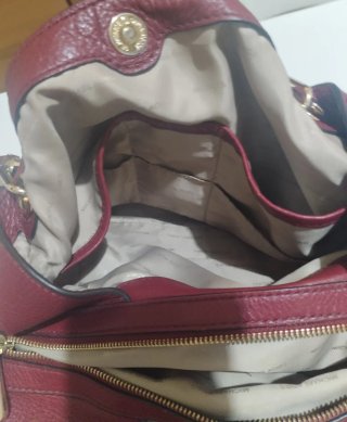 Borsa Michael Kors rossa in pelle