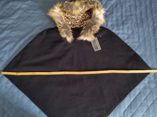 Set Lotto di 2 Poncho Coprispalle Copri cappotto